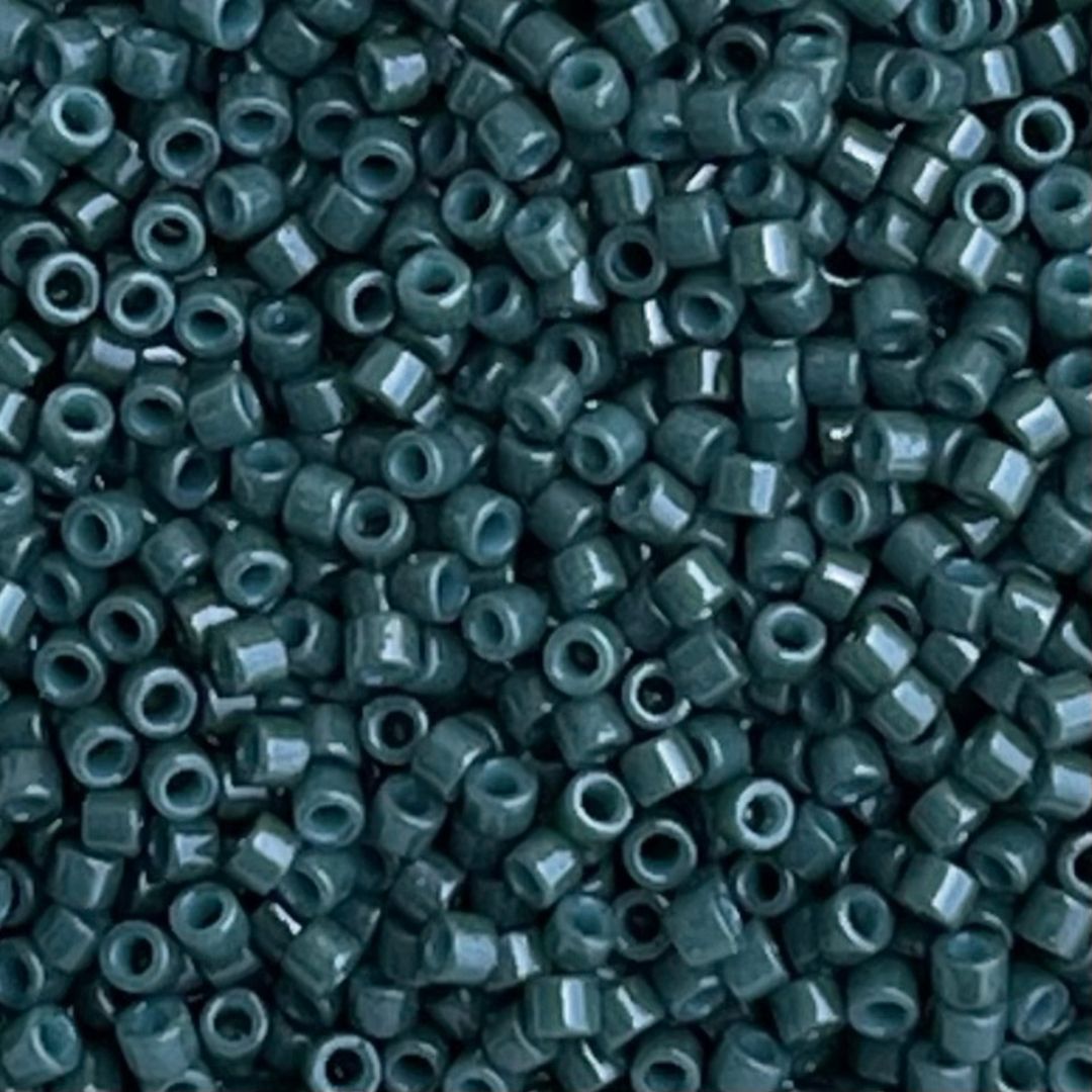 Delica Bead Duracoat Opaque Spruce Green - Image 2