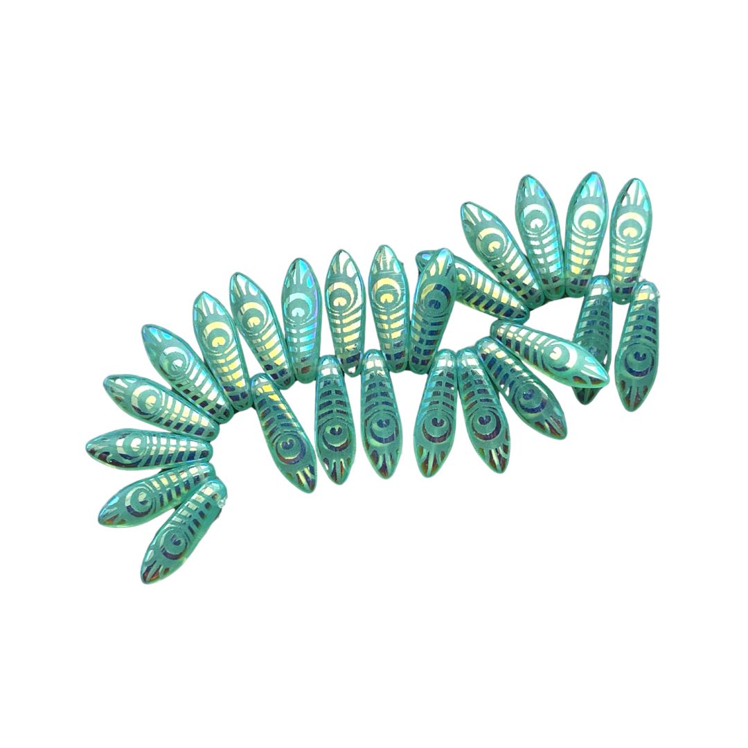 Dagger 5x16mm Turquoise Opl Laser Eye 25Bbs/Str - Image 1