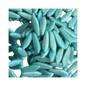 Dagger 5x16mm Green Turquoise Lsr Matte Feather 25Bbs/Str - Image 2