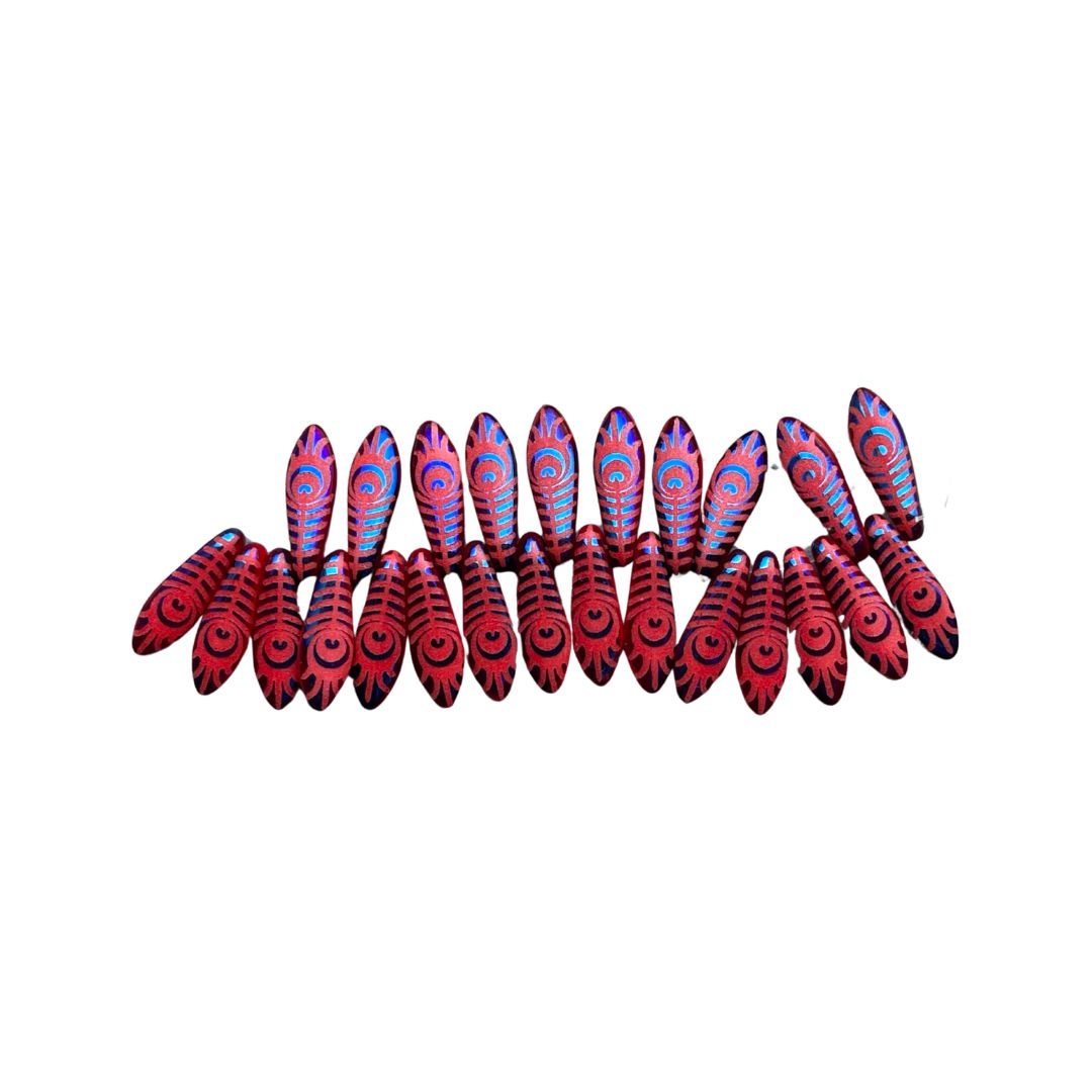 Dagger 5x16mm Red Coral Eye 25Bbs/Str - Image 1