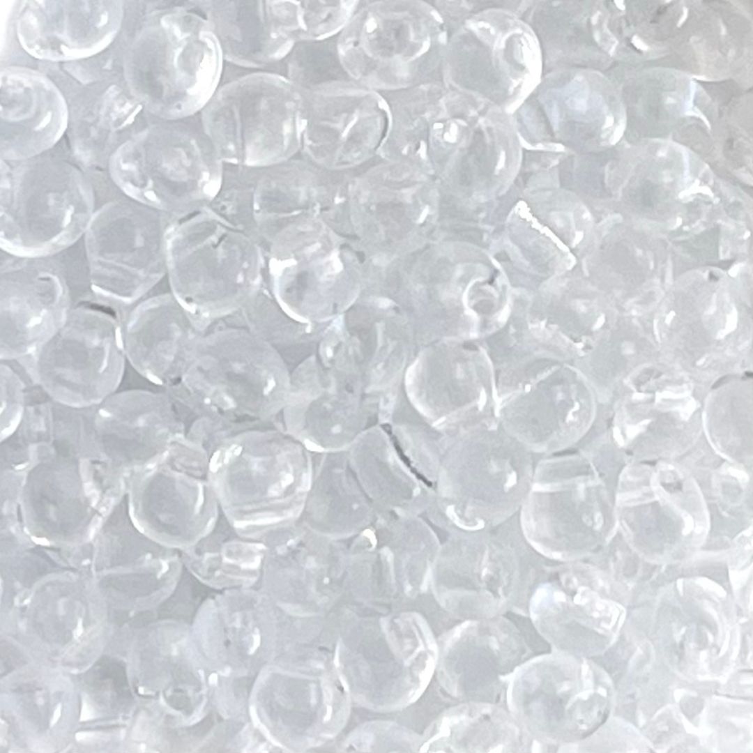 Drop 3.4MM Matte Transparent Crystal - Image 1