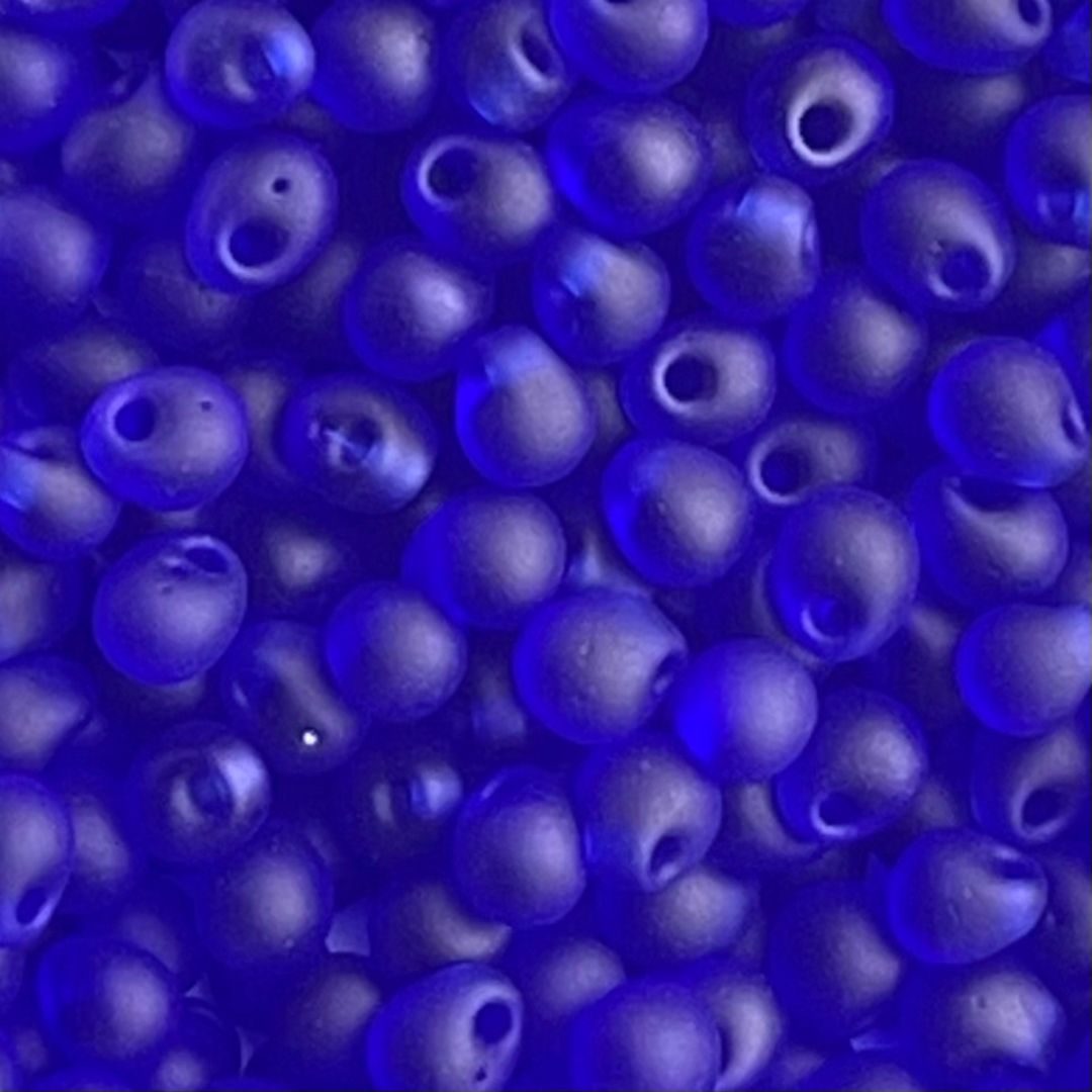 Drop 3.4mm Matte Transparent Cobalt - Image 1