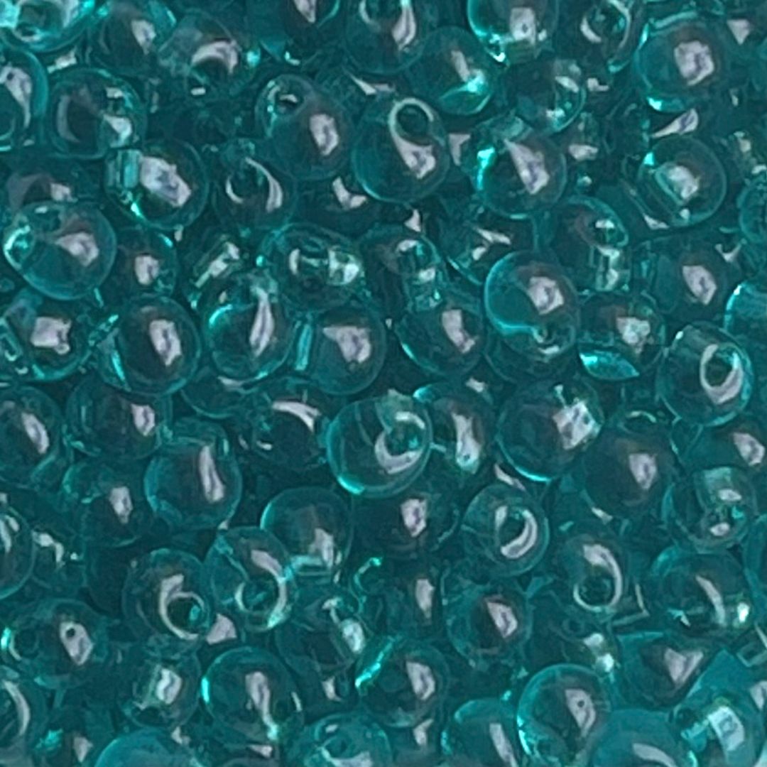 Drop 3.4mm Transparent Teal - Image 1