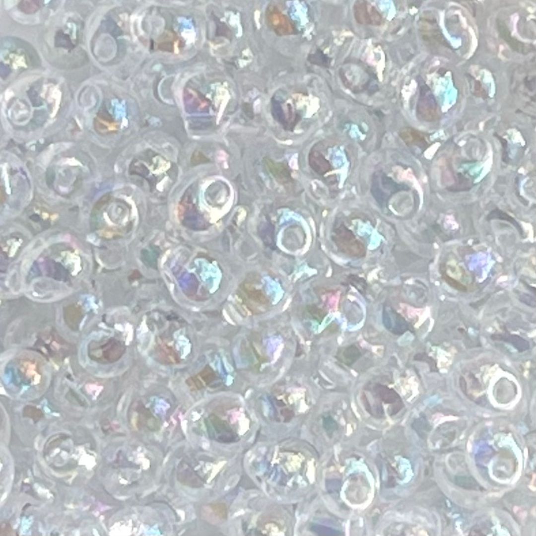 Drop 3.4MM Transparent Crystal AB - Image 1