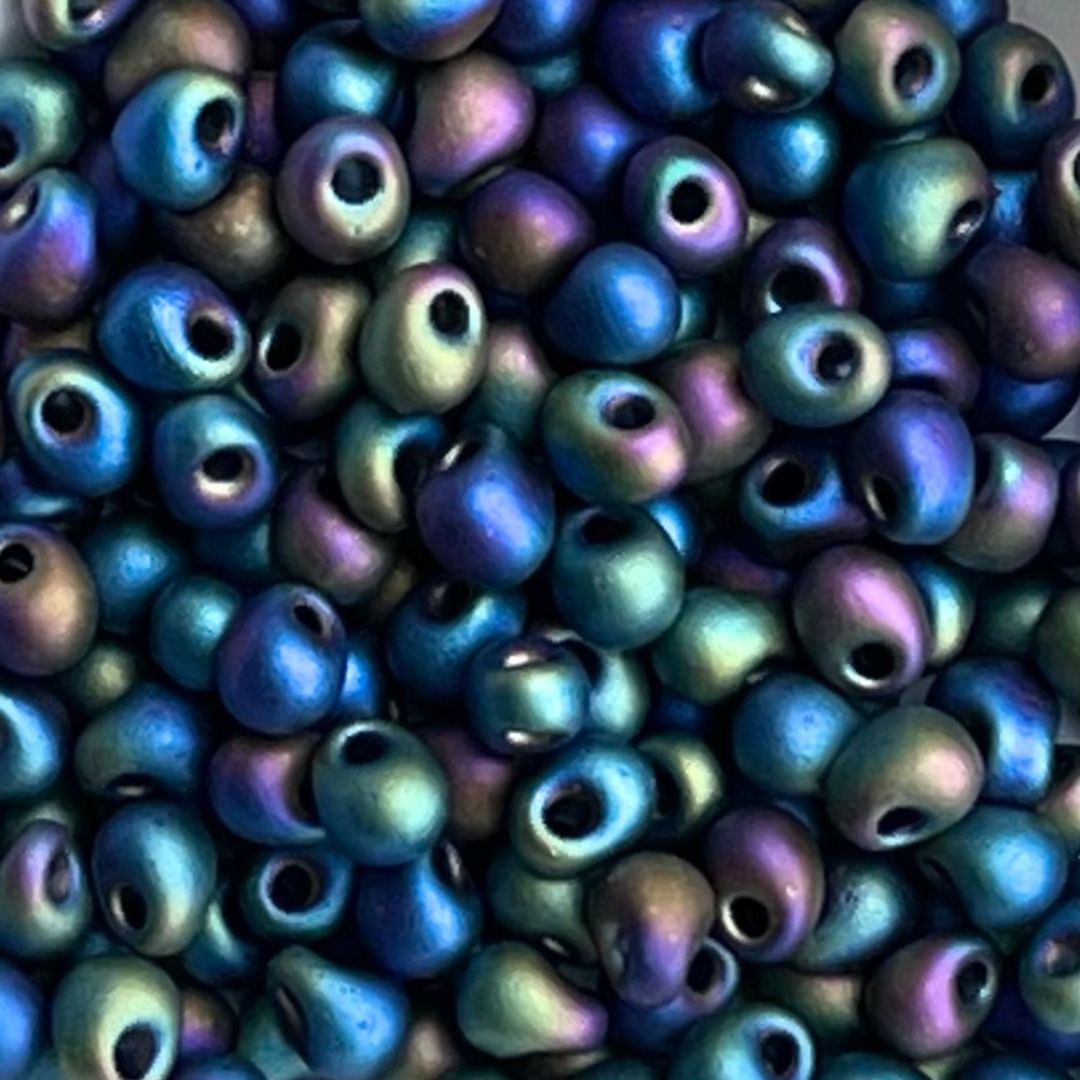 Drop 3.4mm Opaque Matte Black AB - Image 1