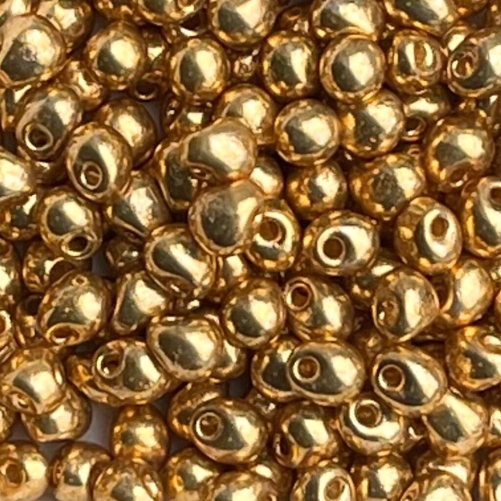 Drop 3.4mm Duracoat Galvanized Gold