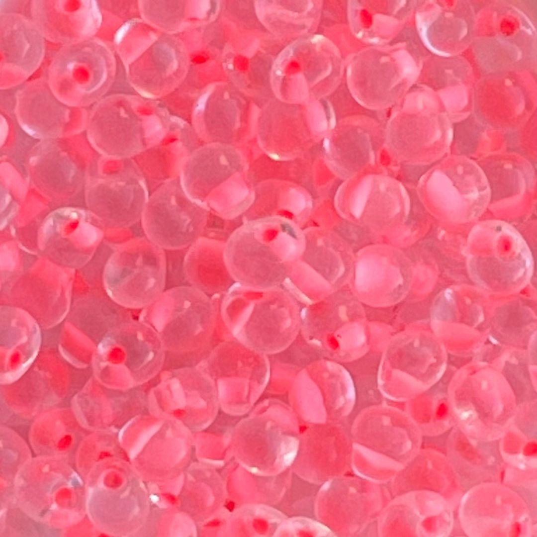 Drop 3.4MM Pink Lined Crystal - Image 1