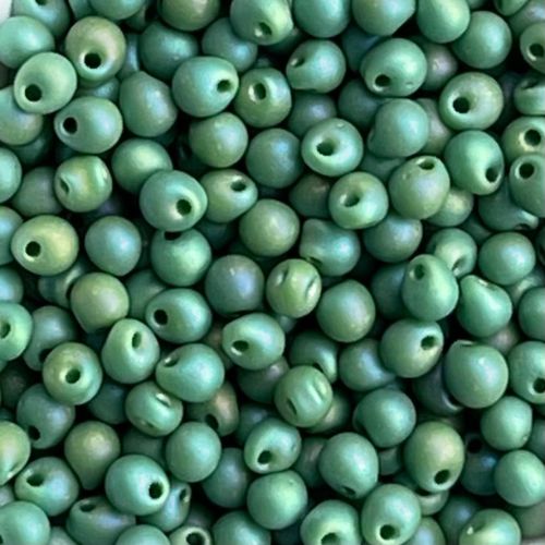 Drop 2.8mm Opaque Matte Green AB