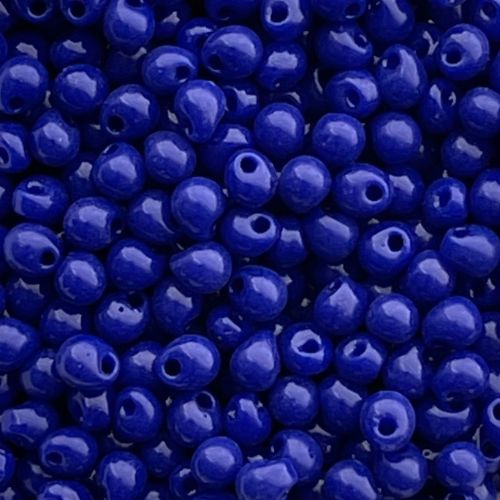 Drop 2.8mm Opaque Cobalt Blue