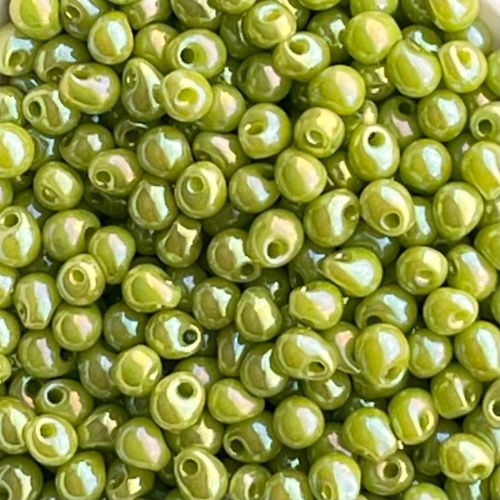 Drop 2.8mm Opaque Lime AB