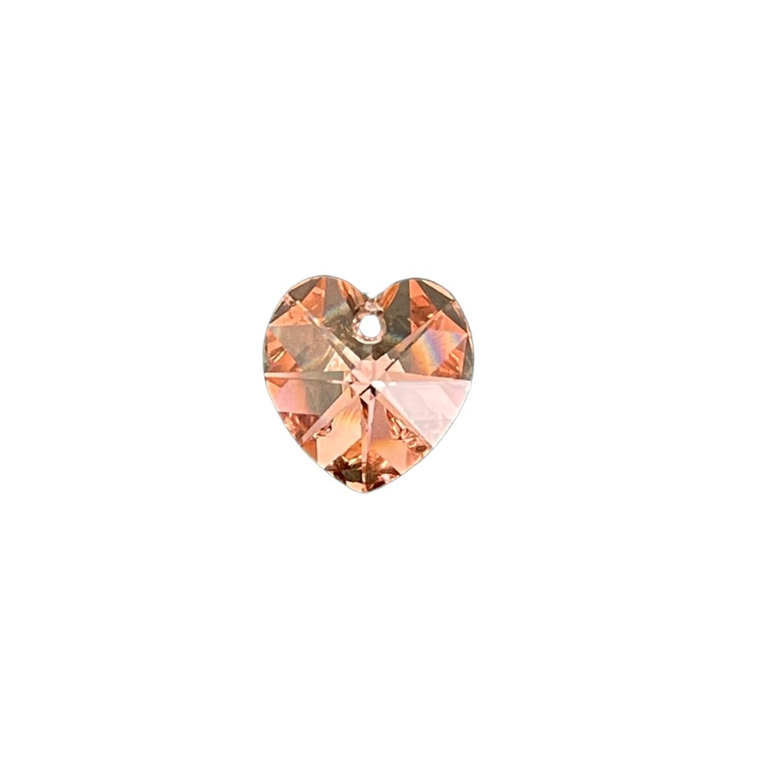 Preciosa Crystals Pendant  Capri Gold Heart 14mm x und - Image 1
