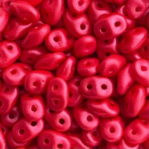 SuperDuo 2x5mm  Tutti Frutti Cherry x 10 grs
