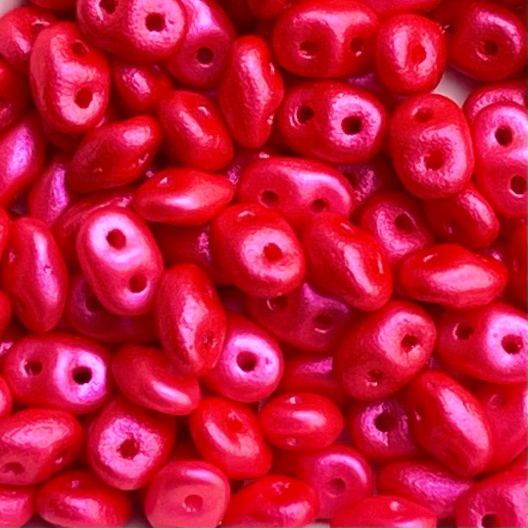 SuperDuo 2x5mm Tutti Frutti Watermelon x 10 grs - Image 1