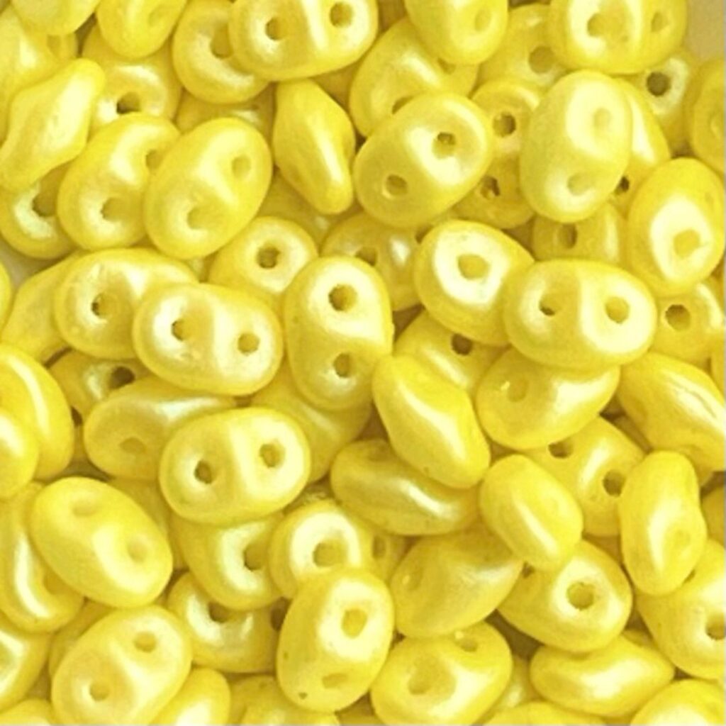 SuperDuo 2x5mm Tutti Frutti Lemon x 10 grs