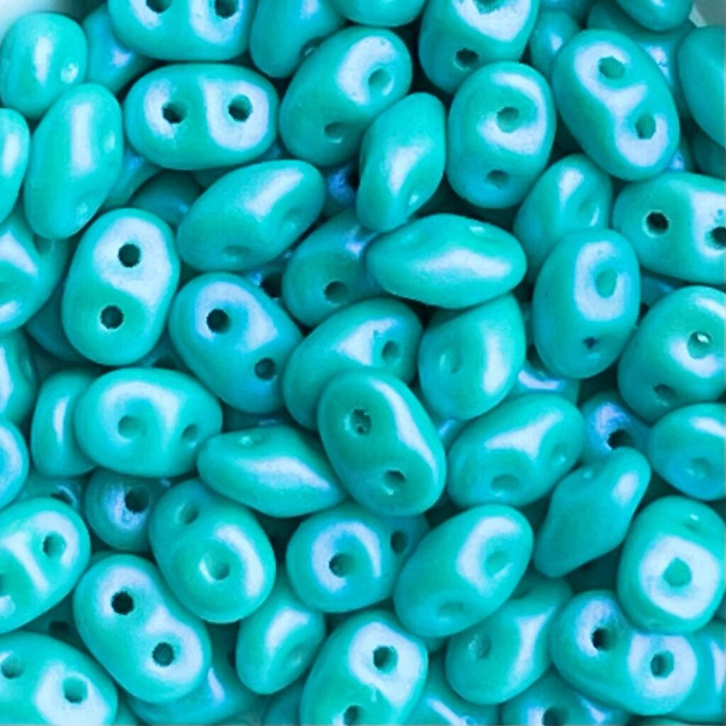 SuperDuo 5x2mm Tropical Mint