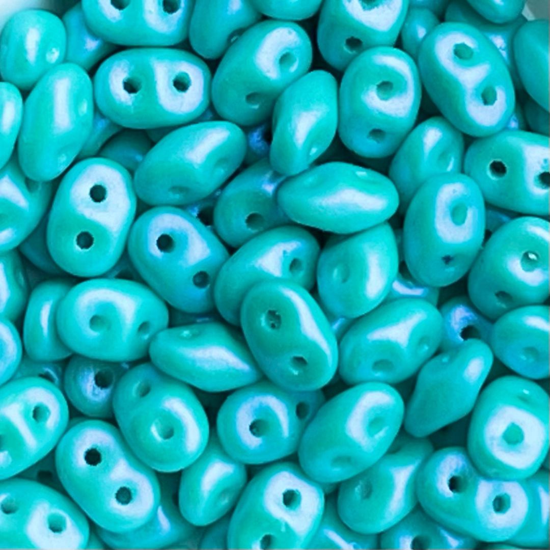 SuperDuo 5x2mm Tropical Mint - Image 1