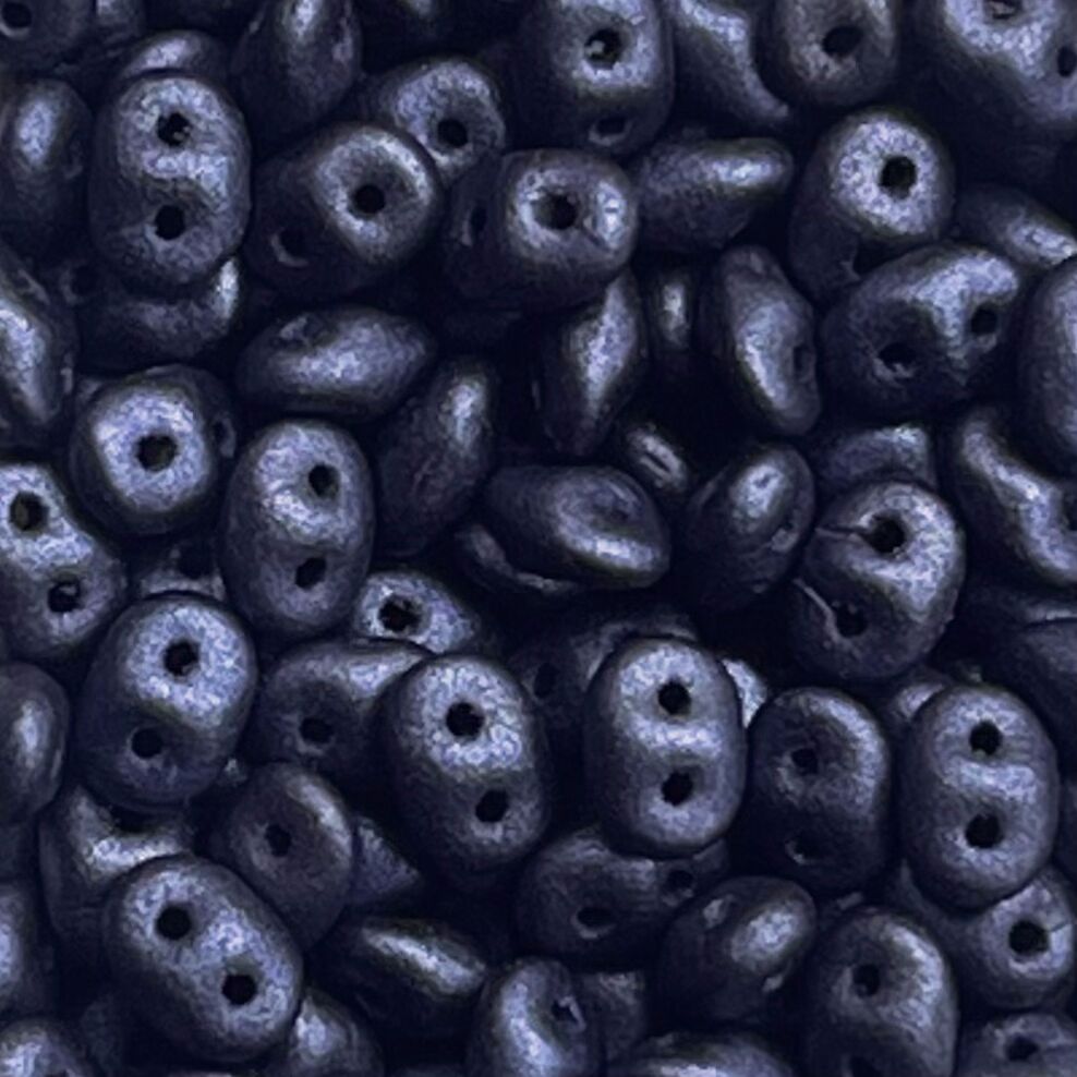 SuperDuo 2x5mm – Jet Metallic Dark Blue