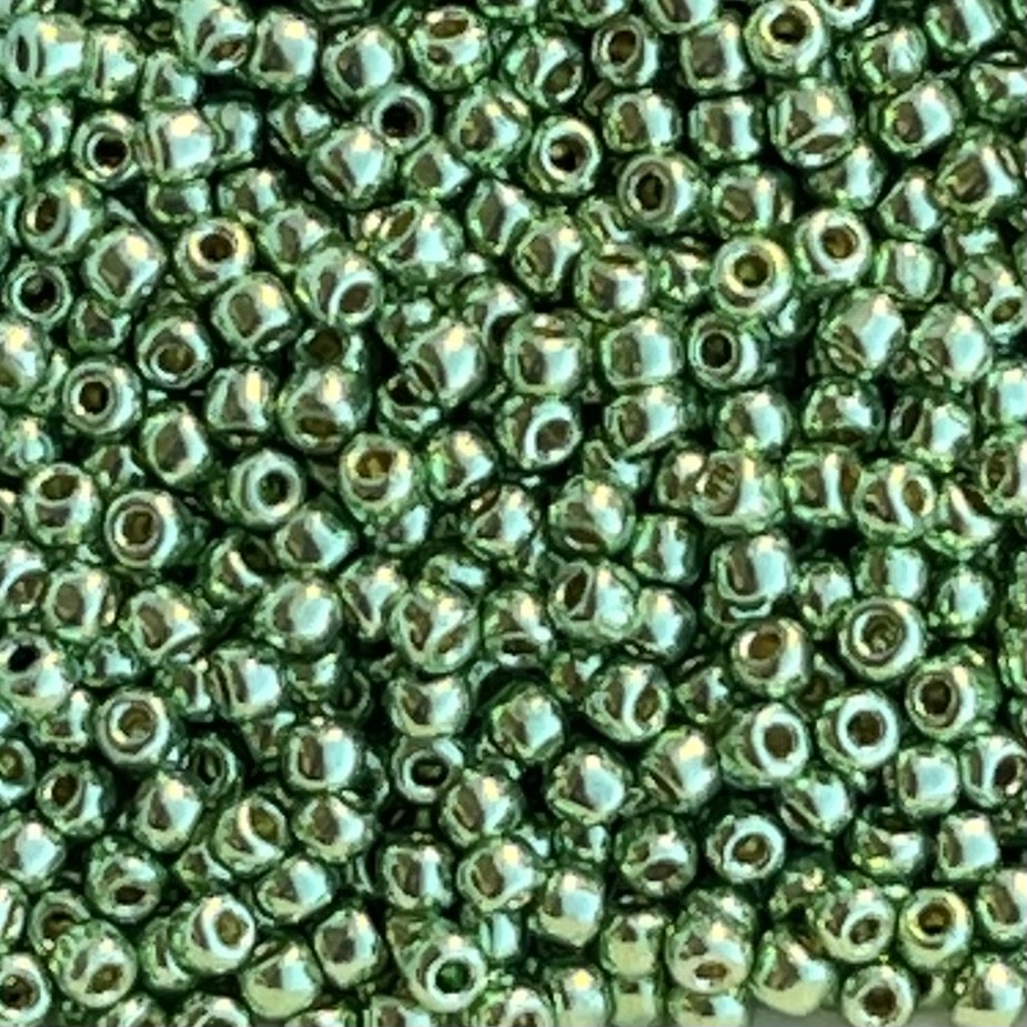 Round #11 PermaFinish - Galvanized Green Apple