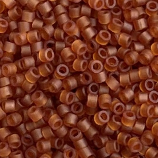 Delica Bead Matte Transparent Dk Topaz