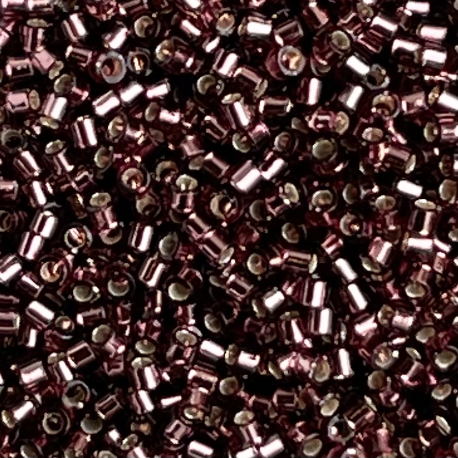 Delica Bead SilverLined Mauve