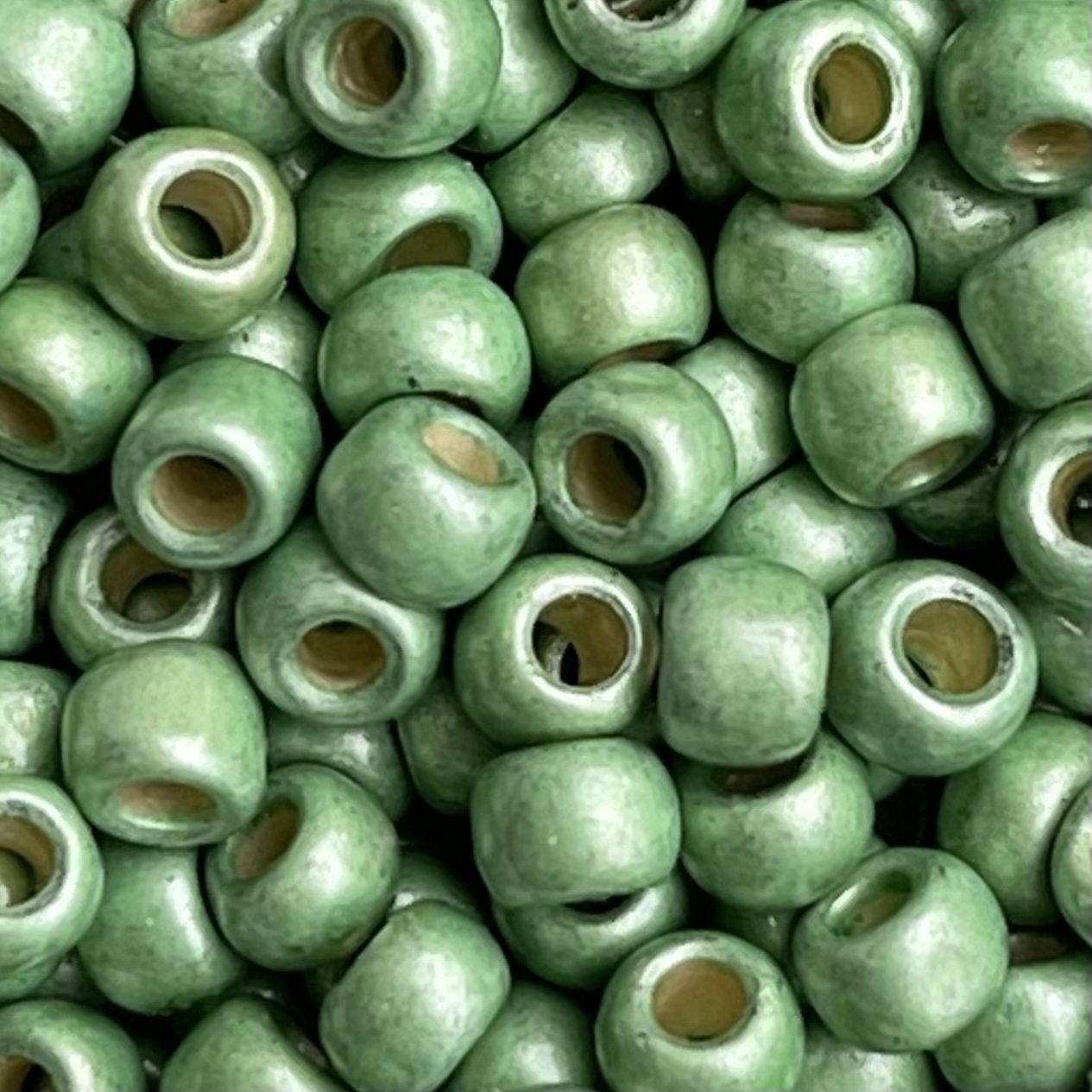 Round #6 PermaFinish Galvanized Matte Seafom - Image 1