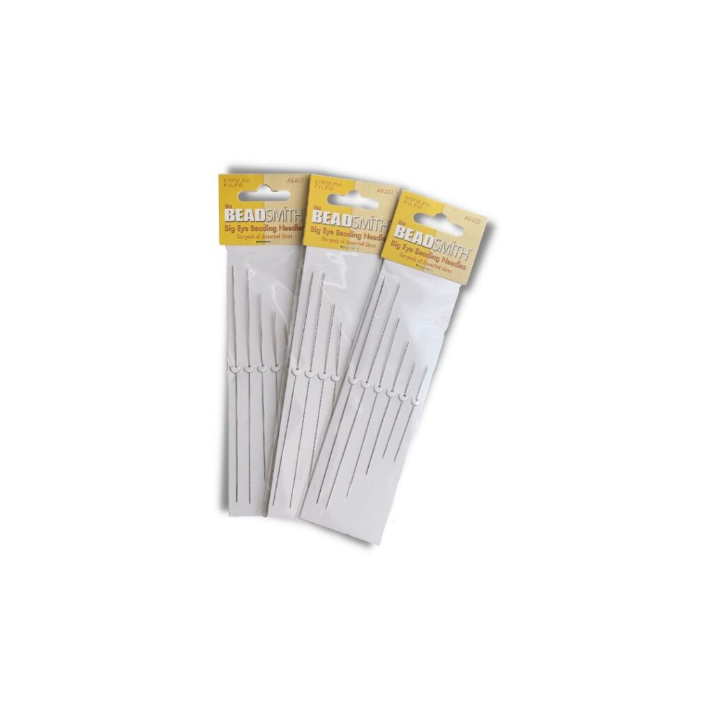 Aguja Mostacillera - Needle Large Eye x 6und