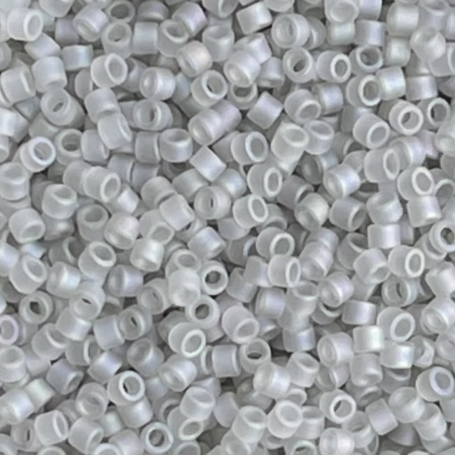 Delica Bead Transparent Gray Mist