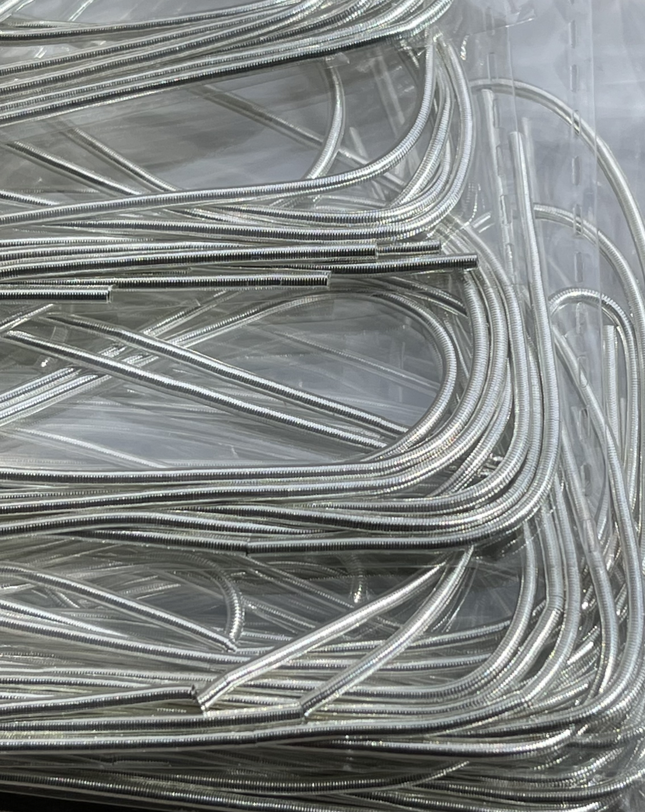 French Wire Silver Color - Extra Heavy (1.8mm) x 4,5 grs - Image 1