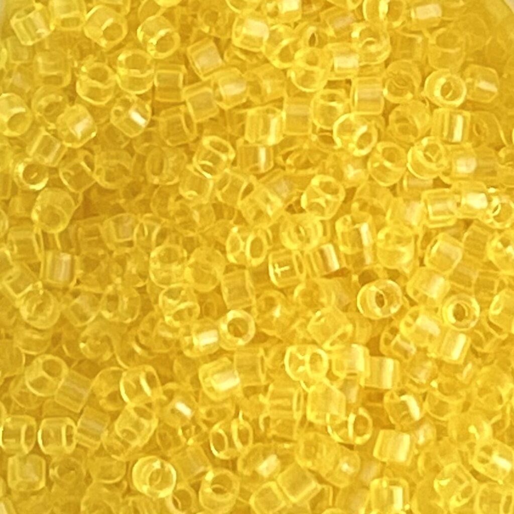 Delica Bead Transparent Yellow