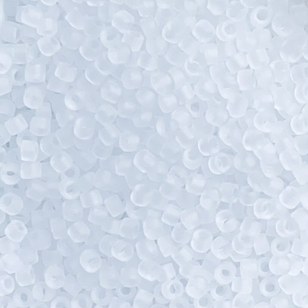 Delica Bead Matte Transparent Crystal