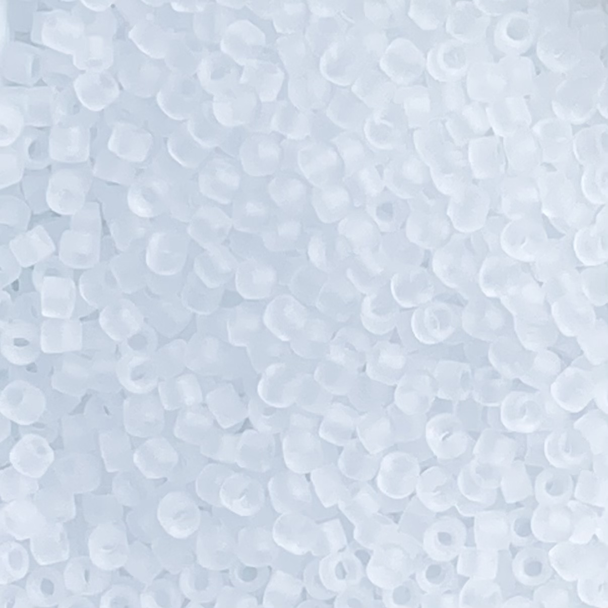 Delica Bead Matte Transparent Crystal - Image 1