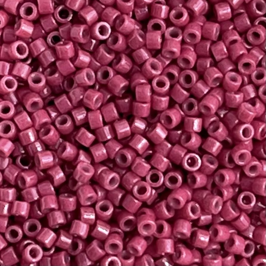Delica Beads Duracoat Opaque Raspberry