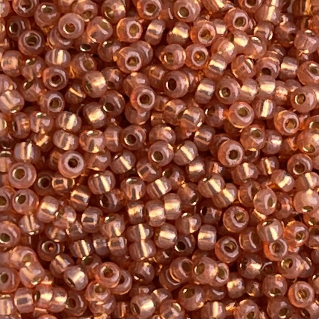 Rocalla Miyuki #11 Duracoat SilverLined Rose Gold - Image 1