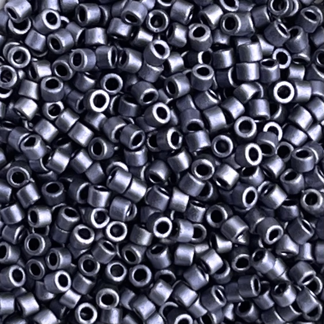 Delica Bead Matte Blue Gray - Image 1