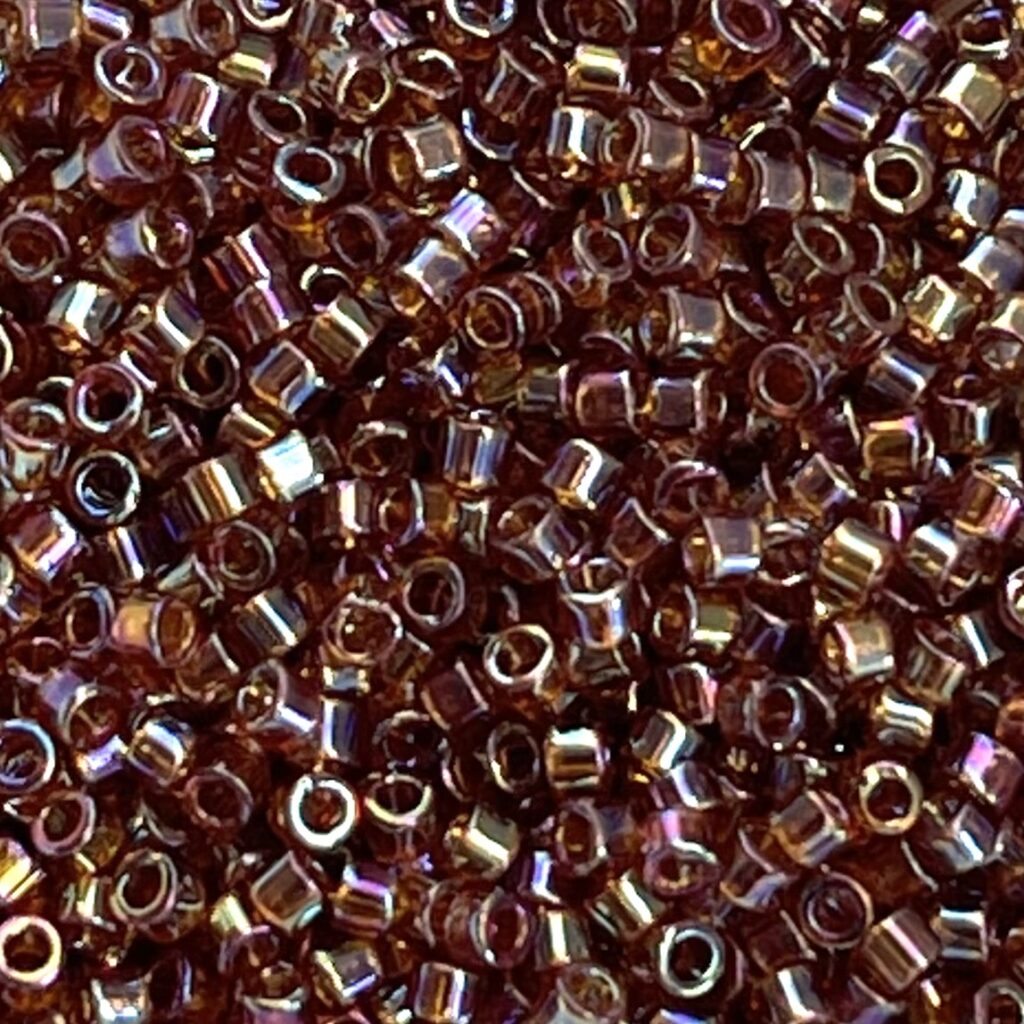 Delica Bead Transparent Topaz AB