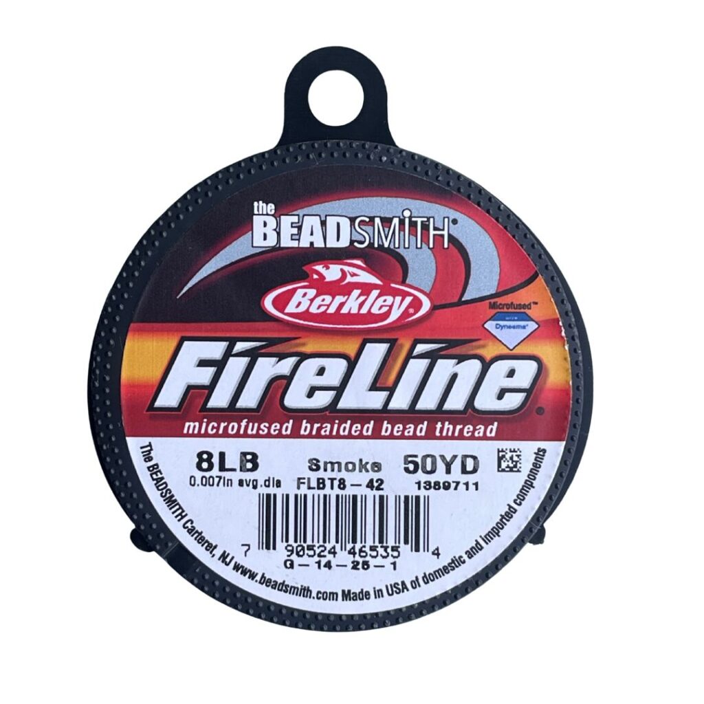 8 LB FireLine Smoke Gray x 50 YRD