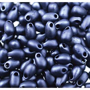 Long Drop 3x5.5mm Matte Gunmetal