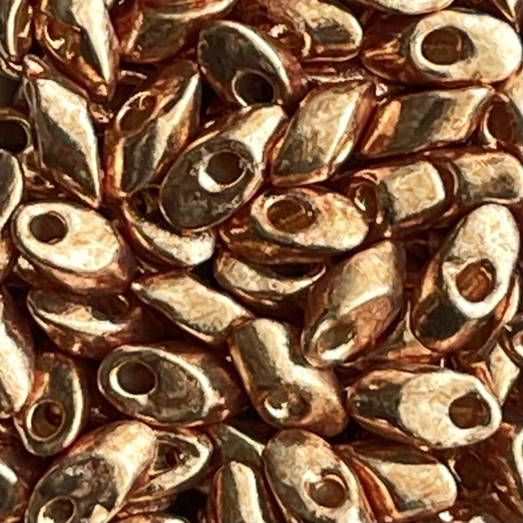 Long Magatama Galvanized Duracoat Champagne - Image 1