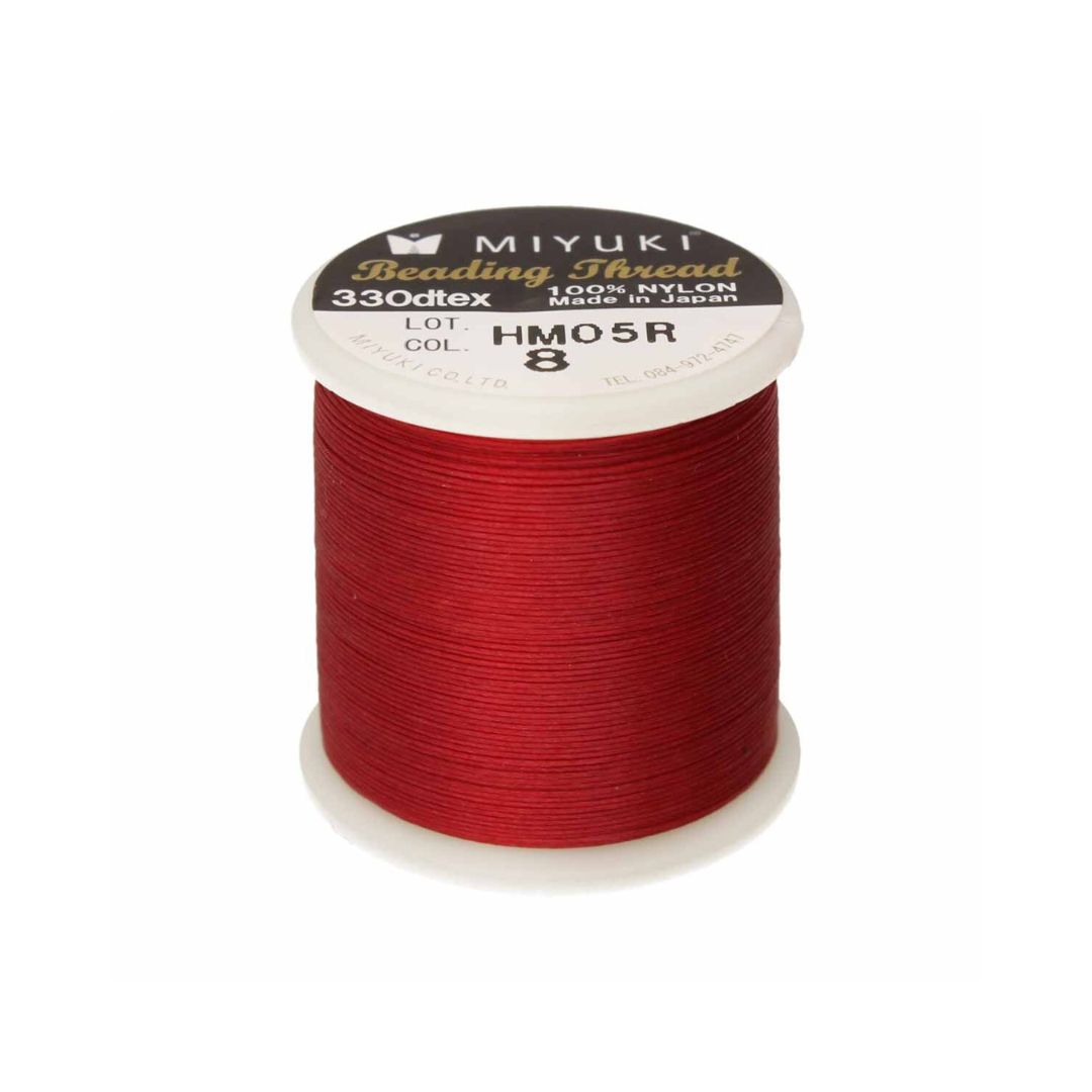 Miyuki Beading Thread Red x 50 mt - Image 1