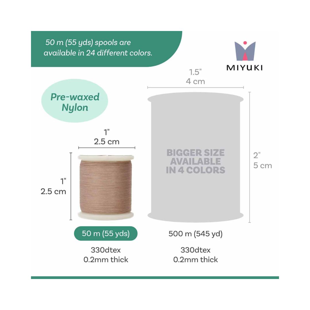 Miyuki Beading Thread Blush x 50 mts - Image 2