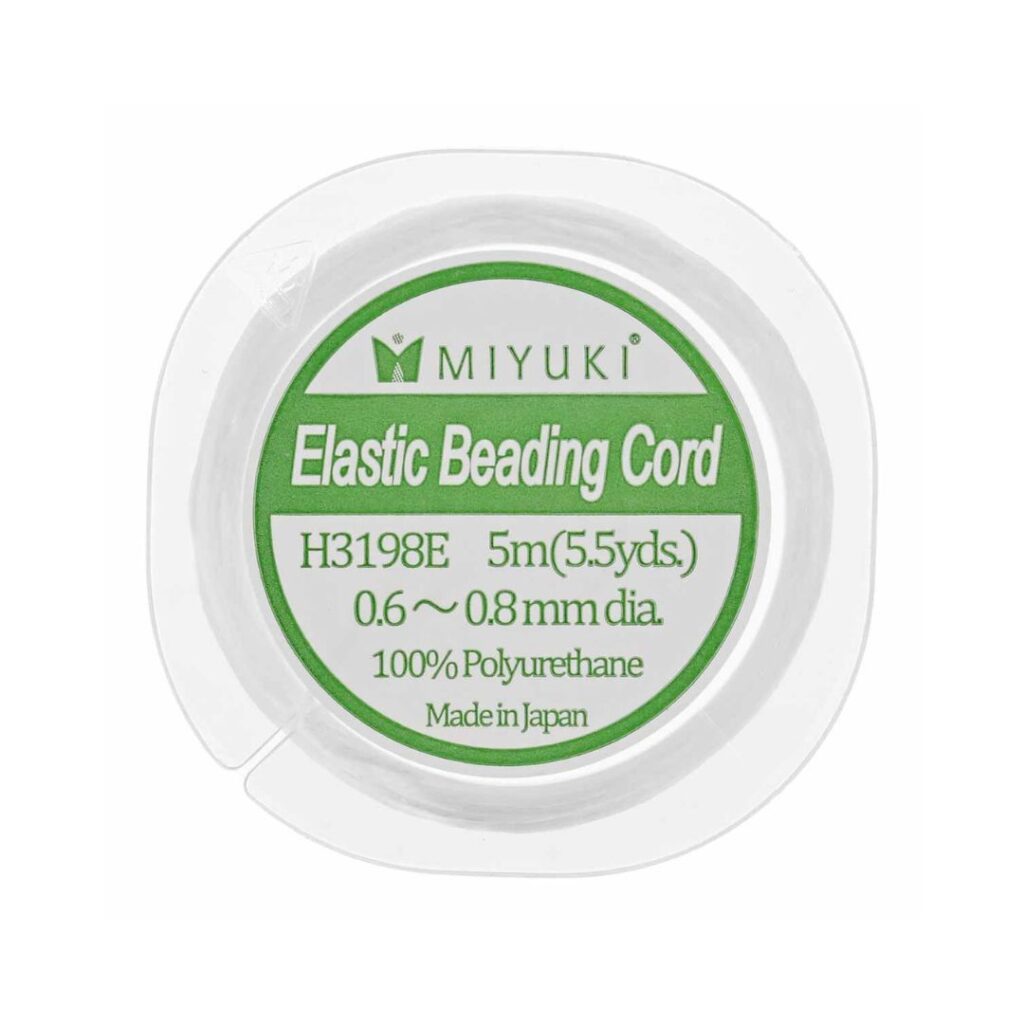 Hilo Elástico Miyuki 0.8mm x 5mts