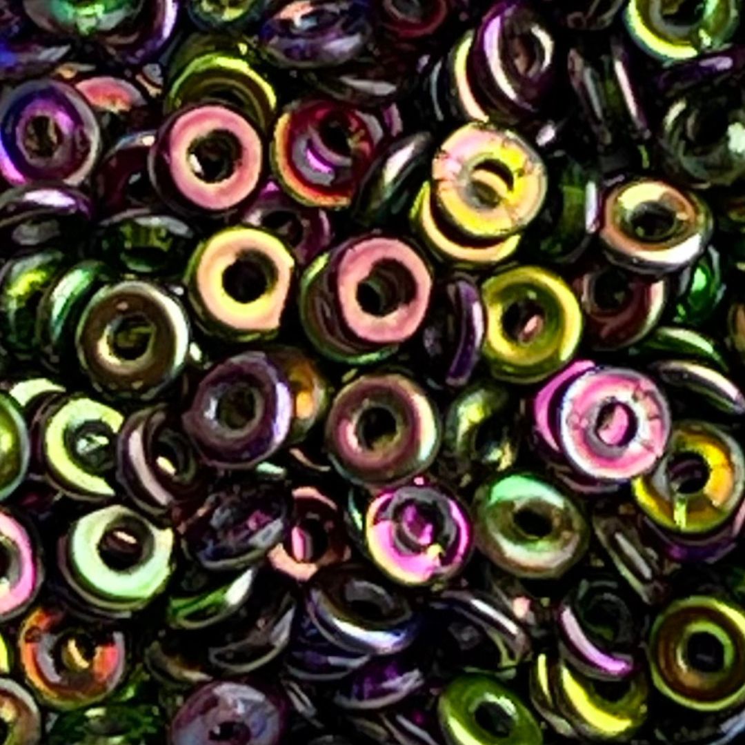 O Beads 3,8 x 1 mm Magic Orchid - Image 1