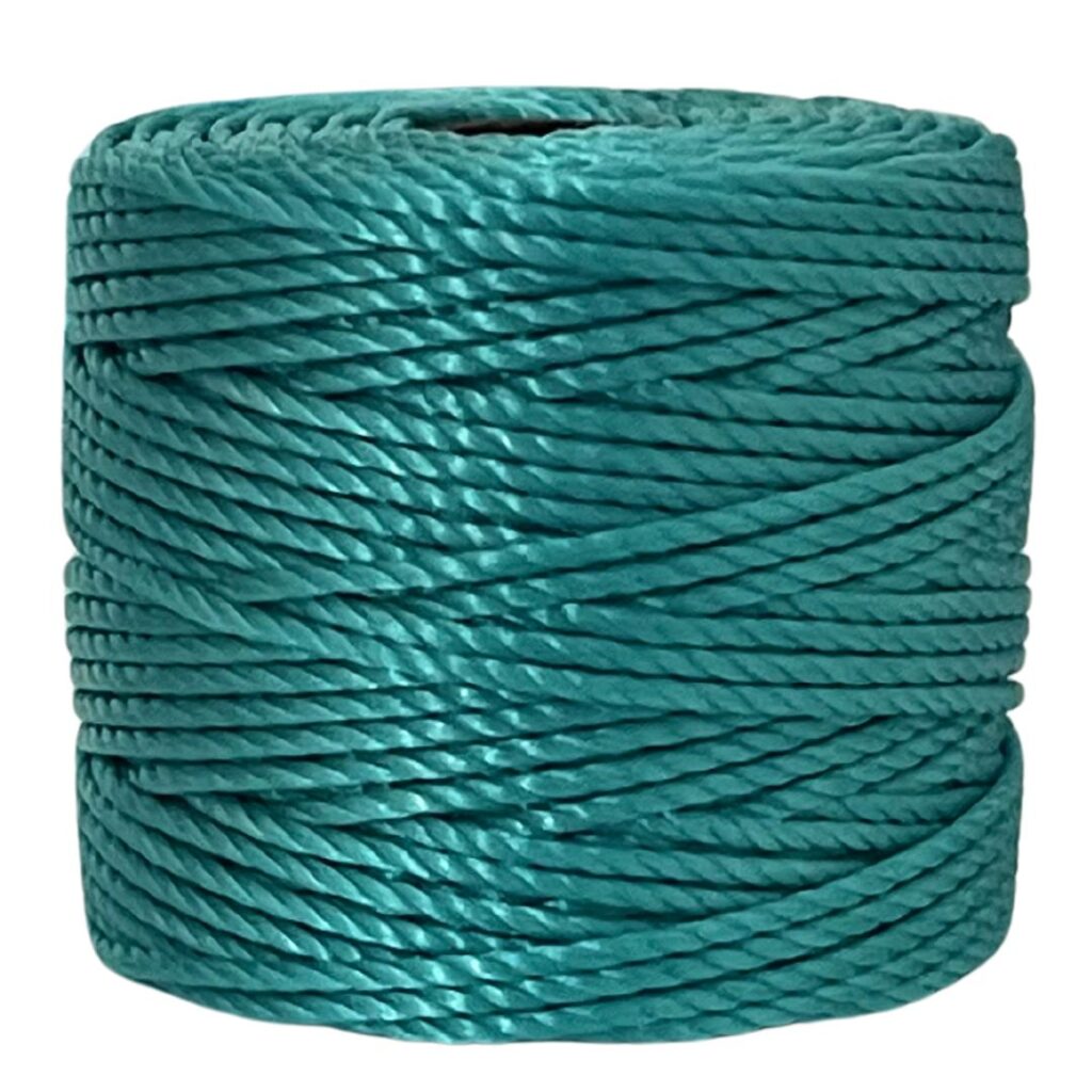 SL400 Tex400 Heavy Macrame Teal - ,9 X 35 YRD aprox.