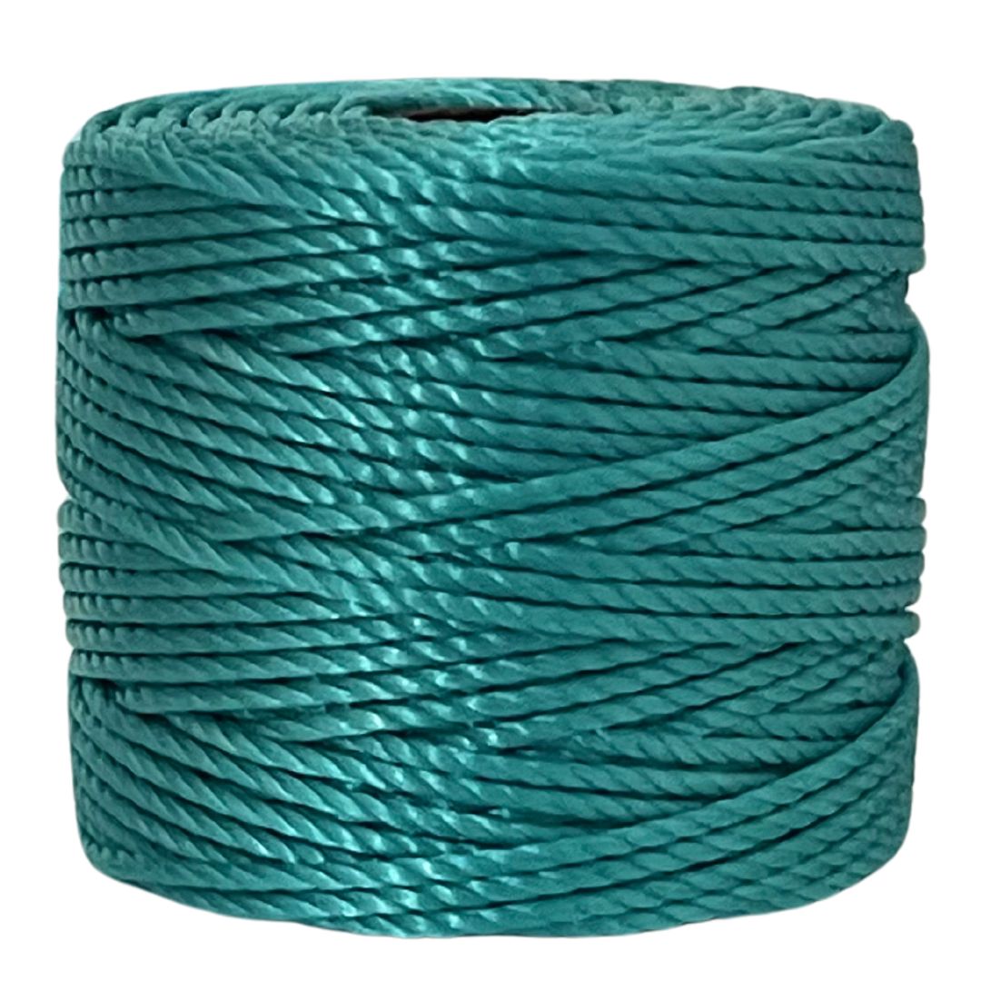 SL400 Tex400 Heavy Macrame Teal - ,9 X 35 YRD aprox. - Image 1