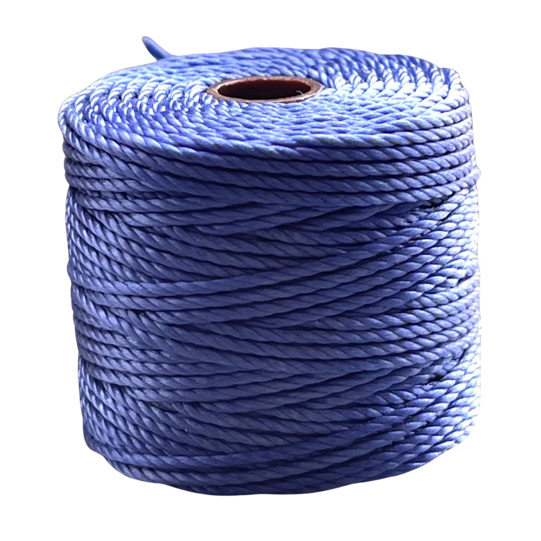SL400 Tex400 Heavy Macrame Periwinkle - ,9 X 35 YRD aprox. - Image 1