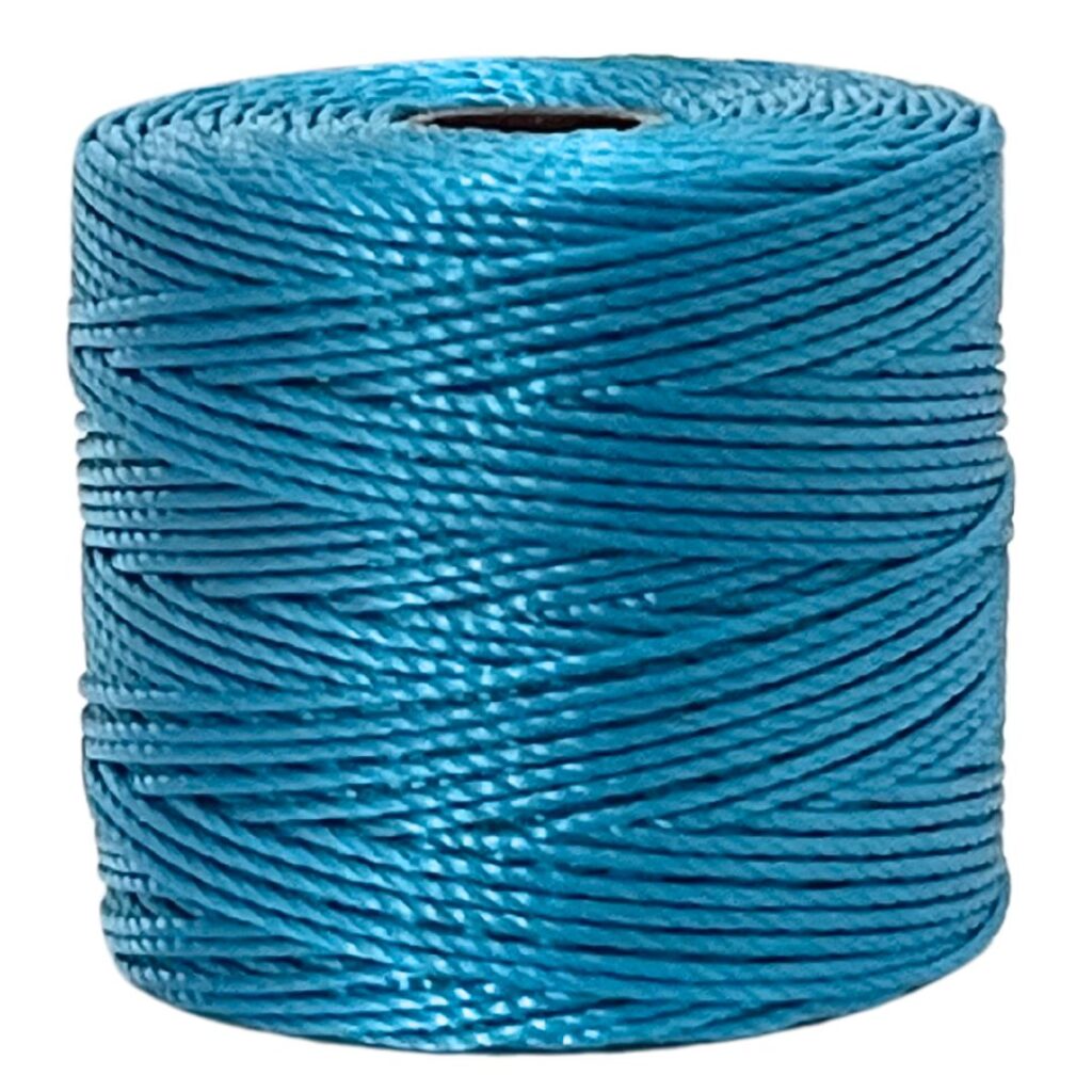S-LON Tex210 Bead Cord Bermuda Blue - ,55 X 77 YRD aprox.