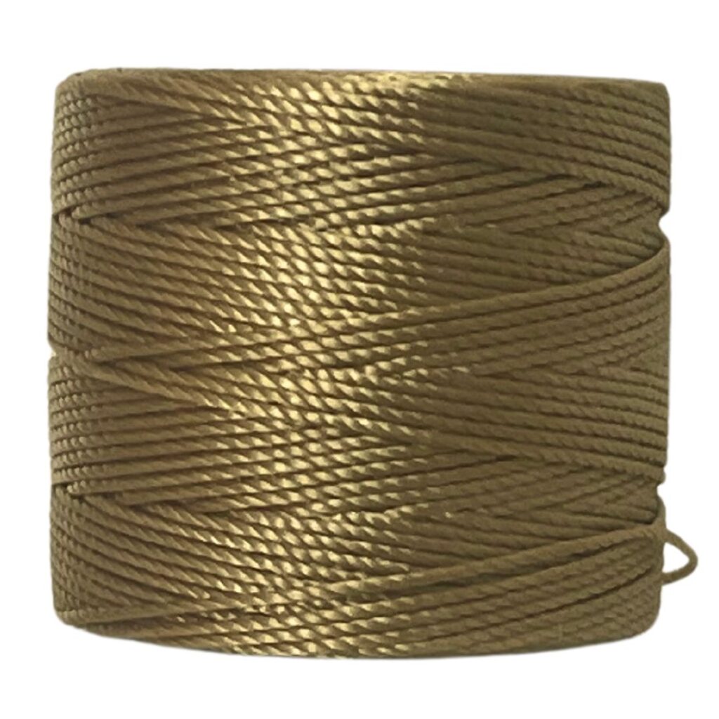 S-LON Tex210 Bead Cord Bronze - .55 X 77 YD aprox.