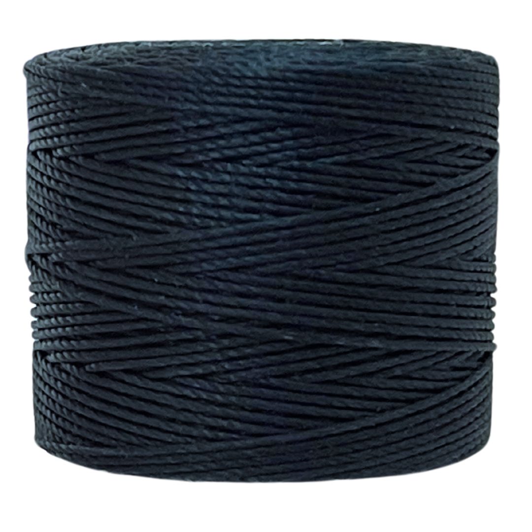 S-LON Tex210 Bead Cord Dark Teal - ,55  x 77 Yrd aprox. - Image 1