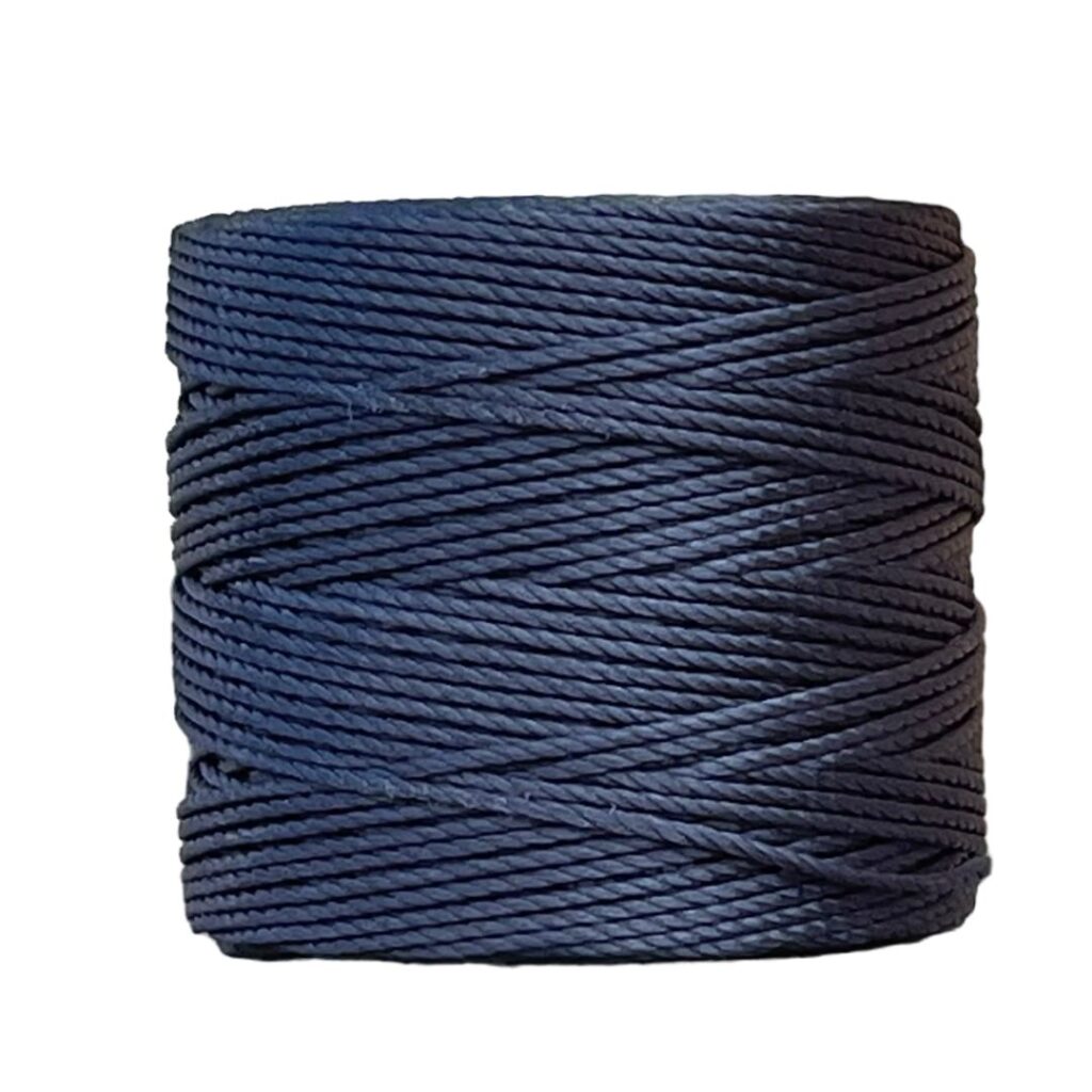 S-LON Tex210 Bead Cord Indigo - ,55 x 77 Yrd aprox.