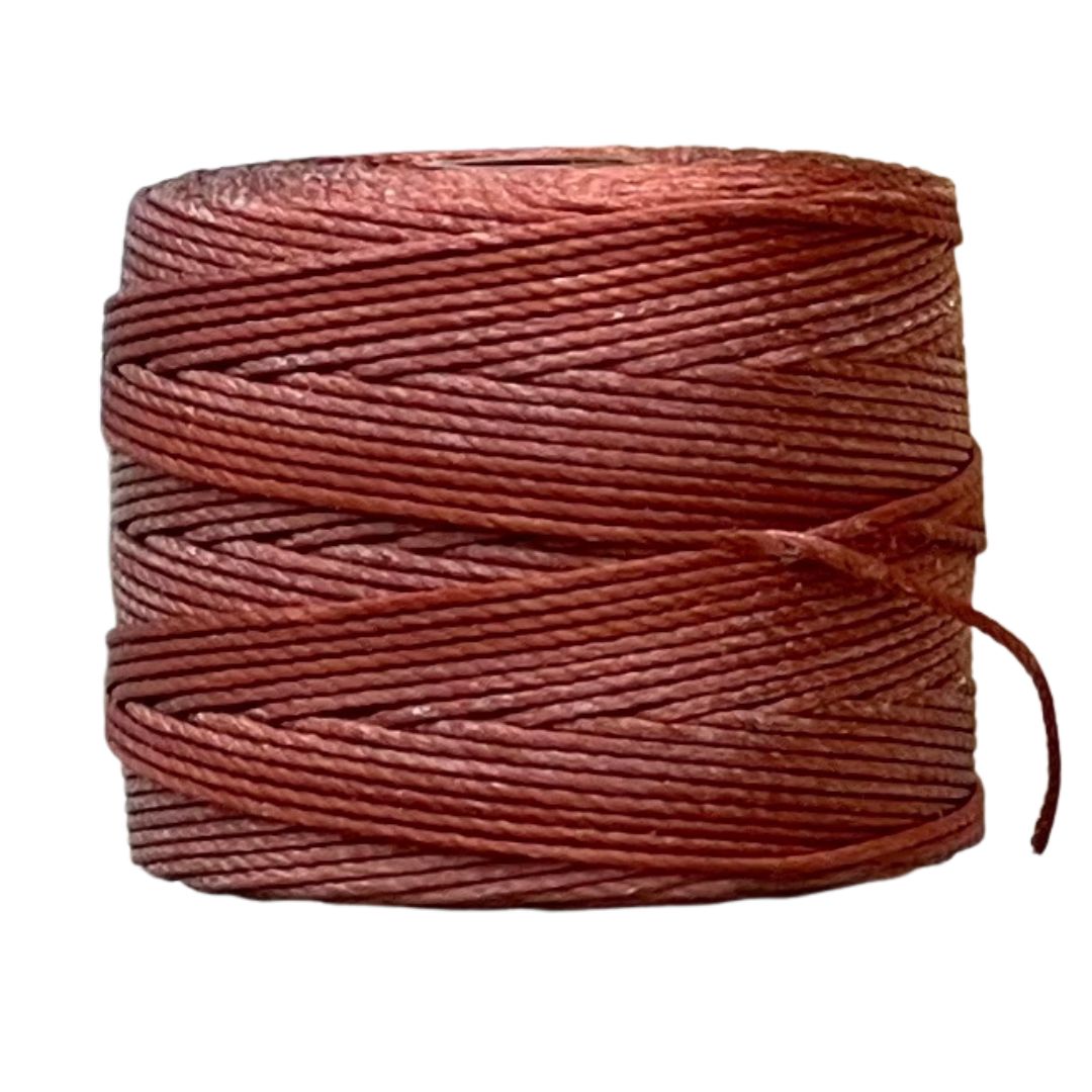 S-LON Tex210 Bead Cord Mahogany - ,55 X 77YD aprox. - Image 1